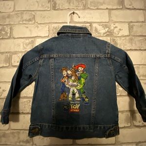 Disney Store Toy Story Jean Jacket Size 3